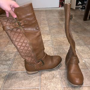 Charlotte Russe - Brown Boots - Size 6